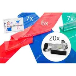 TheraBand Club Set 9 TheraBand Club Set -Fitness Equipment 270 7408