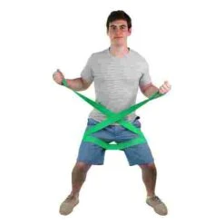 CanDo Multi-Grip "Exerciser Roll" Exercise Band -Fitness Equipment 283 1132 2