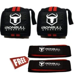 Iron Bull Strength Wrist And Lifting Straps Combo -Fitness Equipment 33bb83720ba9d2b6da87114380314af5 5d0a757f3b44b 600x600 1