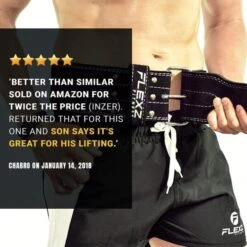 Flexz Fitness Single Prong Powerlifting Belt -Fitness Equipment 7ce3284b743aefde80ffd9aec500e085 5d0a74ea09b1d 600x600 1