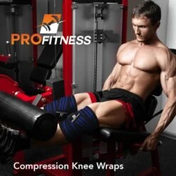 ProFitness Knee Wraps -Fitness Equipment a424ed4bd3a7d6aea720b86d4a360f75 5d0a752632abc 600x600 1