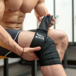 Mava Sports Knee Wraps -Fitness Equipment a60937eba57758ed45b6d3e91e8659f3 5d0a7525ed7bc 600x600 1